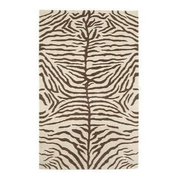Zebra Wool Rug