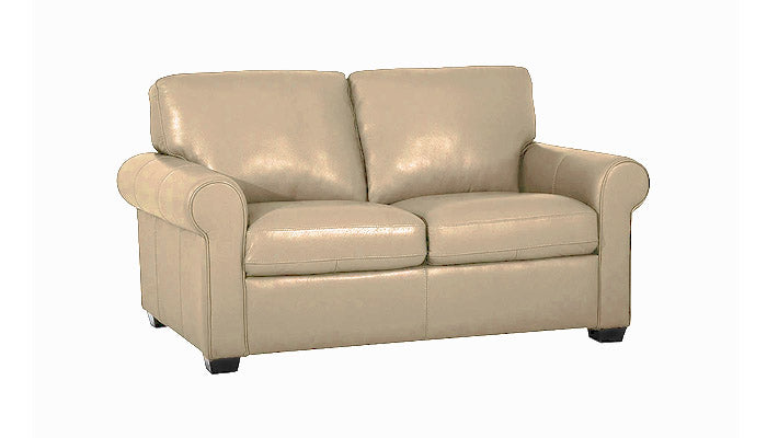 Italian Leather Loveseat