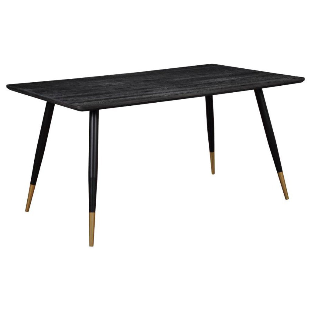 Zetta Dining Table - Whats New Furniture ZETTA DINING TABLES Whats New Furniture Black & Gold / 60" x 36" x 32" / New