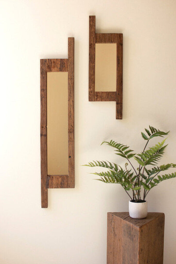 Set Of Two Wall Mirrors