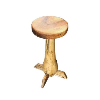Reclaimed Wood Pedestal Table