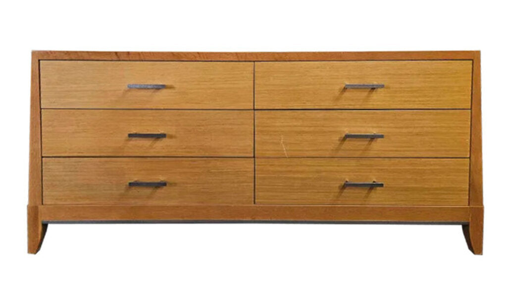 Mid-Century Modern 6-Drawer Dresser