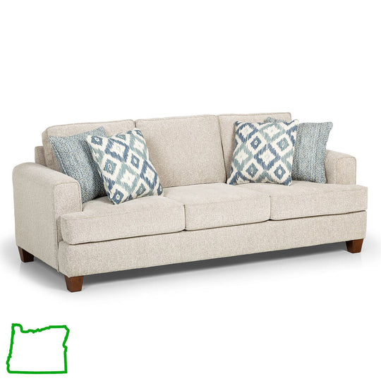Vista Modern Sofa in Oatmeal