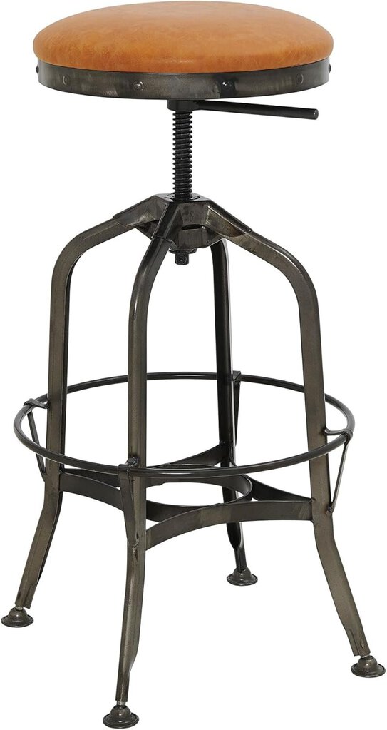 Adjustable Industrial Bar Stool