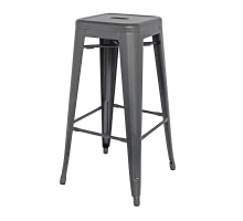 Metropolis Backless Bar Stool