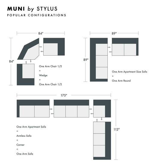 Muni Custom Sofa / Sectional