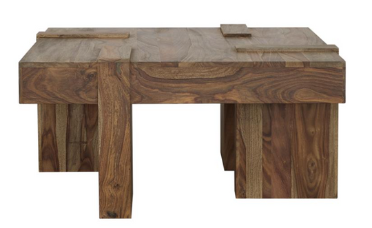 Samira Square Solid Wood Coffee Table