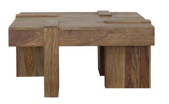 Samira Square Solid Wood Coffee Table