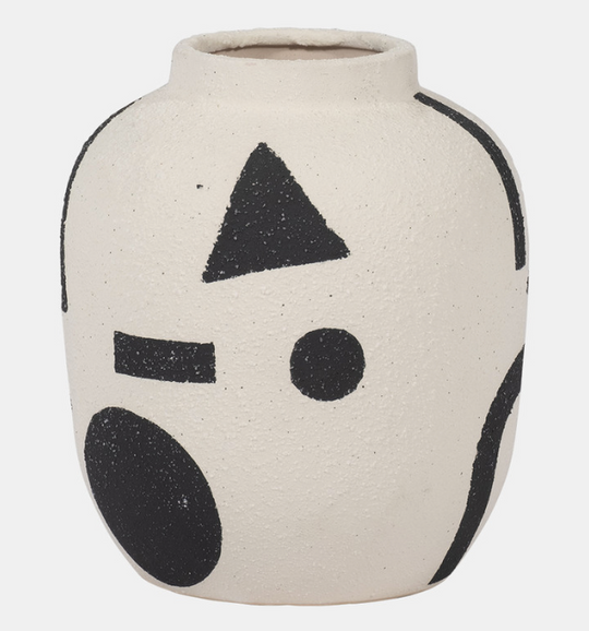 6" Funky Bulbous Vase