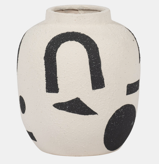 6" Funky Bulbous Vase