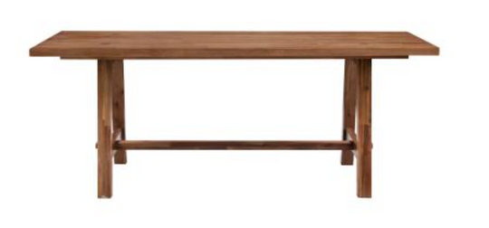 Bedford KD 79" Rect. Dining Table "A" Base