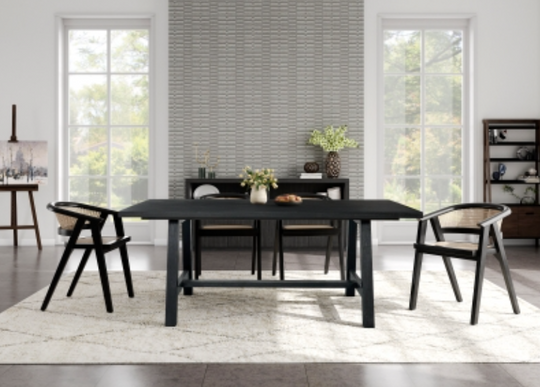 Bedford KD 79" Rect. Dining Table "A" Base