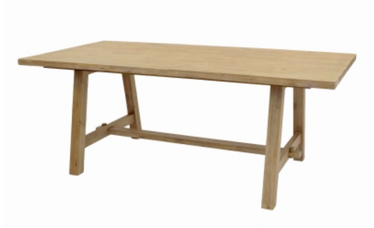 Bedford KD 79" Rect. Dining Table "A" Base