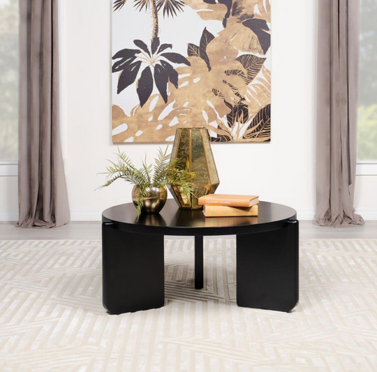 Cordova Round Solid Wood Coffee Table