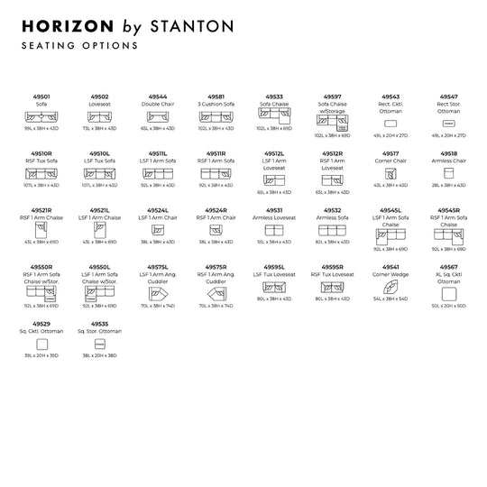 Horizon Custom Sofa / Sectional