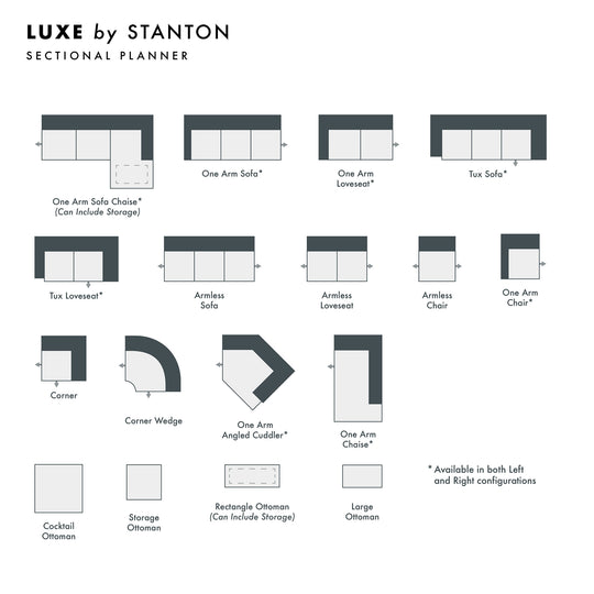 Luxe Custom Sofa / Sectional