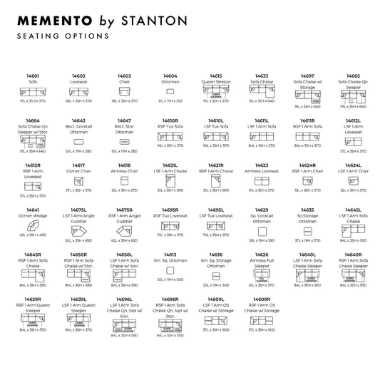 Memento Custom Sofa / Sectional