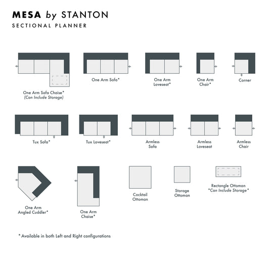 Mesa Custom Sofa / Sectional