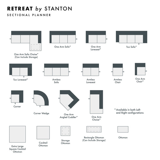 Retreat Custom Sofa / Sectional