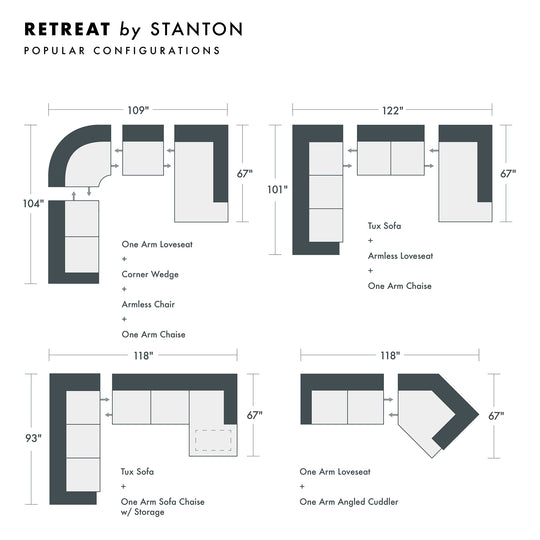 Retreat Custom Sofa / Sectional