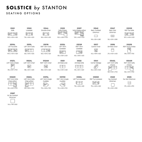 Solstice Custom Sofa / Sectional