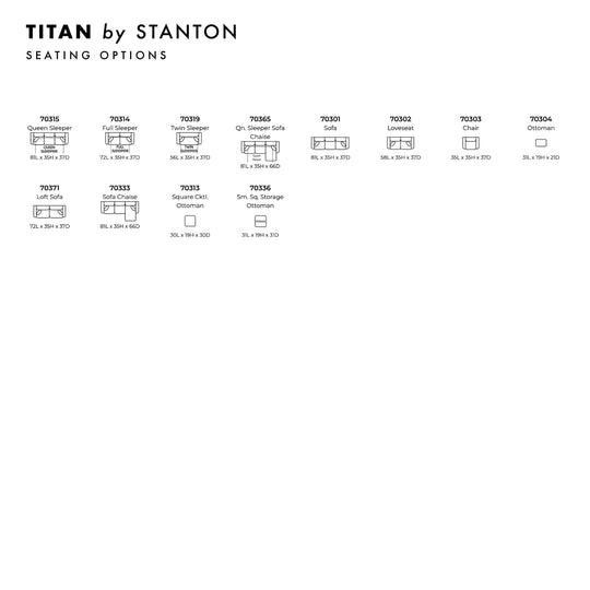 Titan Custom Sofa Bed