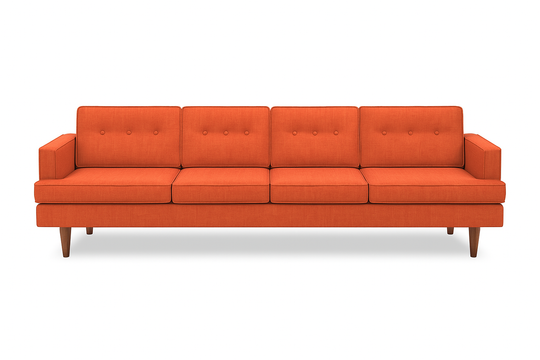 Urban Extended Sofa in Orangeade