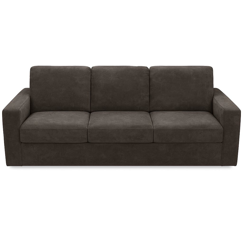 Titan Contemporary Sofa in Sterling
