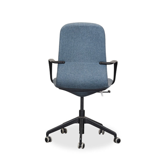 Upholstered Rolling Chair