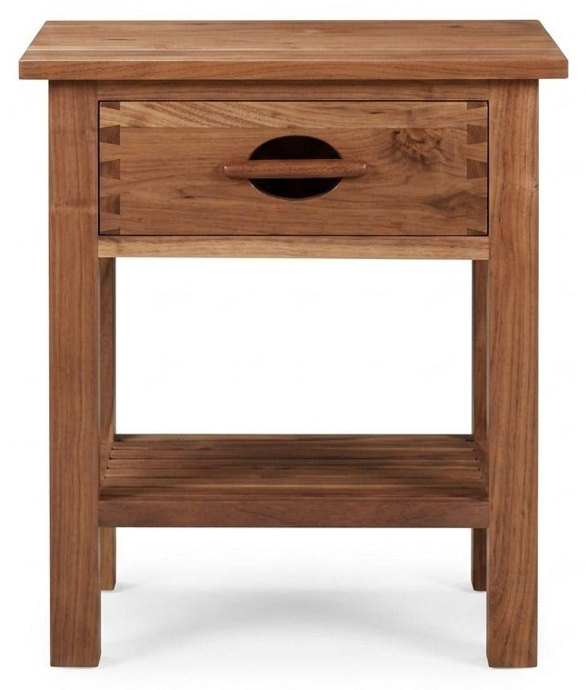 Urban Mission Nightstand in Black Walnut - mid-century modern nightstand - Whats New Furniture Portland OR