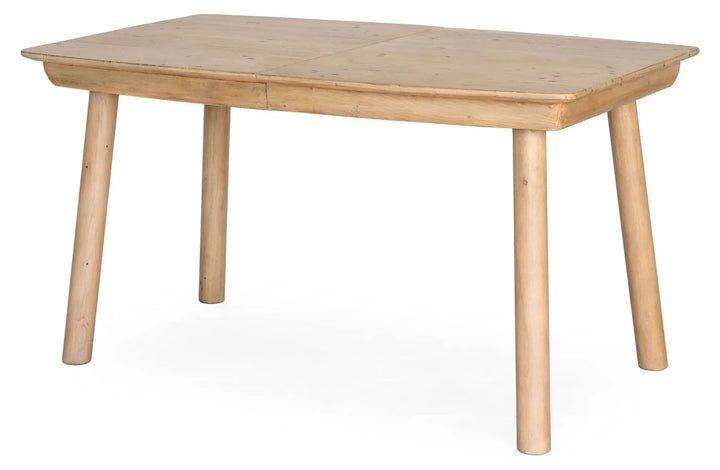 Bahama Extension Dining Table in brown - reclaimed pine extension dining table by LH - Whats New Furniture Portland OR