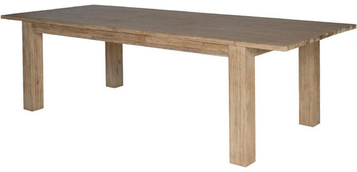 Bedford Extendable Dining Table in Brushed Brown - extendable dining table by NPD - Whats New Furniture Portland OR
