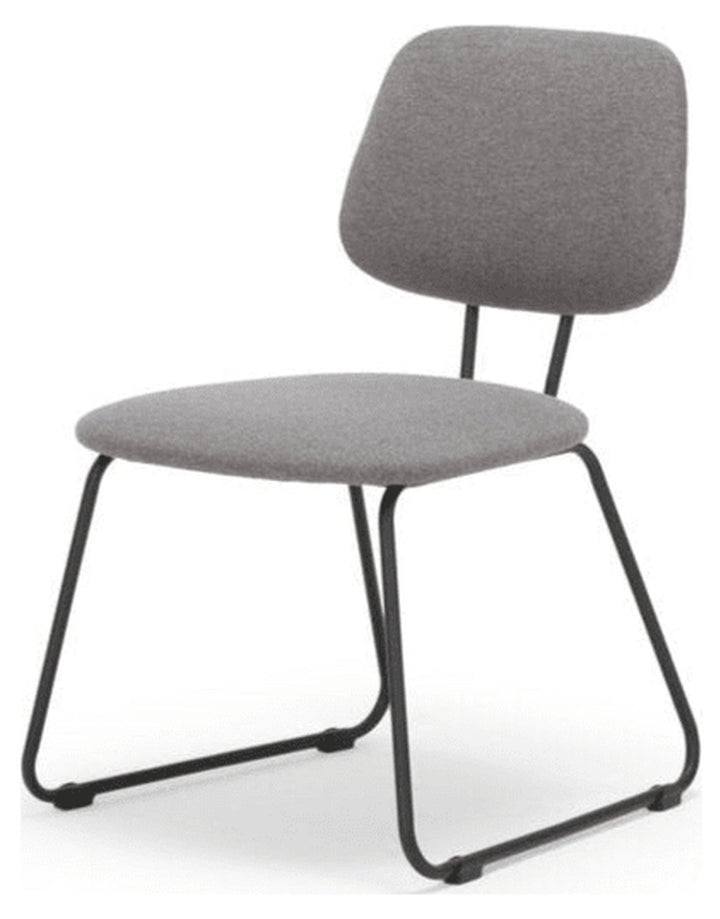 Boston Dining Chair (What's New) in Flavio Antrazite - dining chair private label - Whats New Furniture Portland OR