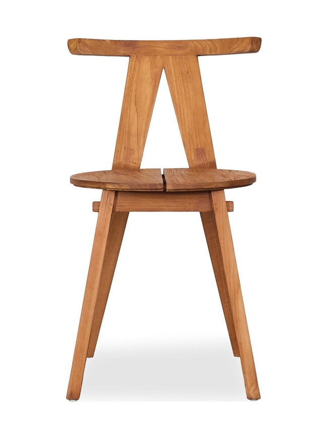 Buffalo Dining Chair in Teak Wood - teak dining chair by LH Imports - Whats New Furniture Portland OR