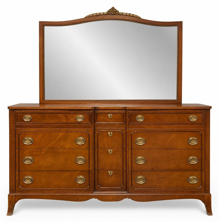 12-Drawer Dresser and Mirror by Thomasville - Whats New Furniture Portland OR