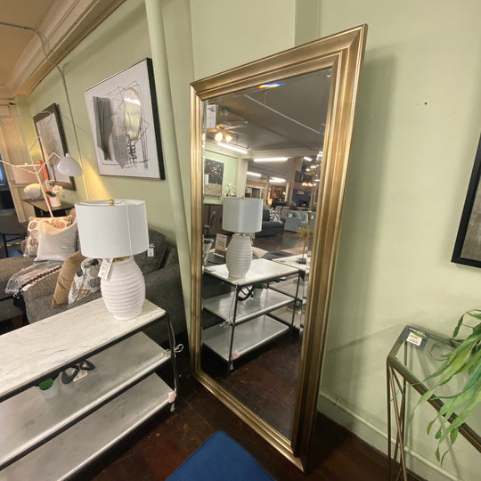 consigned-full-length-leaner-mirror-gold-frame-portland
