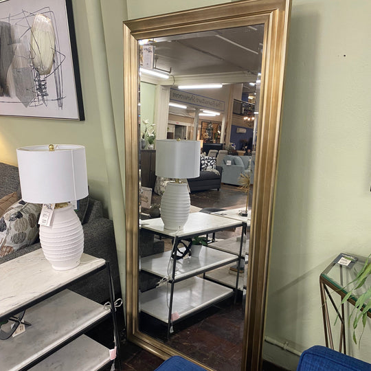 consigned-full-length-leaner-mirror-gold-frame-portland
