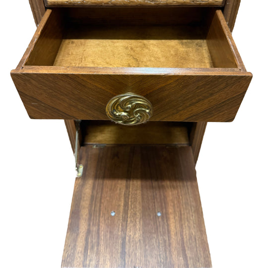 Vintage Waterfall Nightstand