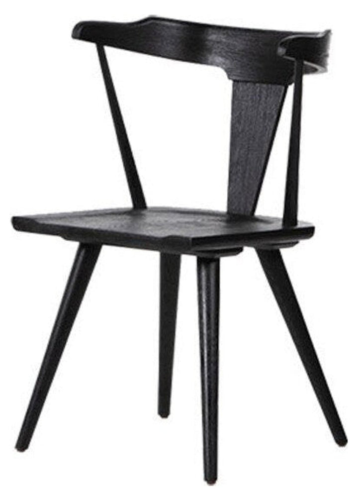 Ripley Dining Chair in Black Oak - dining chair by Four Hands - Whats New Furniture Portland OR