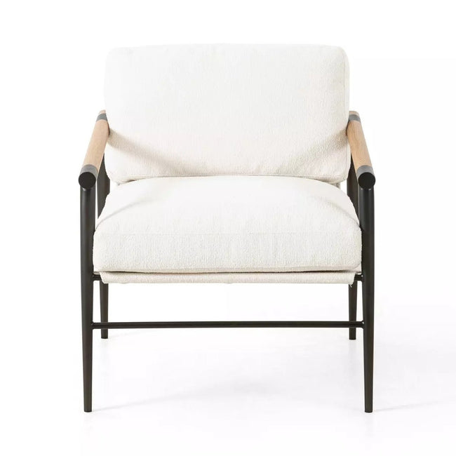 Rowen Accent Chair in Fayette Cloud - accent chair by Four Hands - Whats New Furniture Portland OR