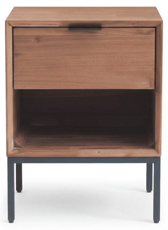 Hathaway Nightstand (2) in Newton Brown - Newton Brown nightstand by NPD - Whats New Furniture Portland OR