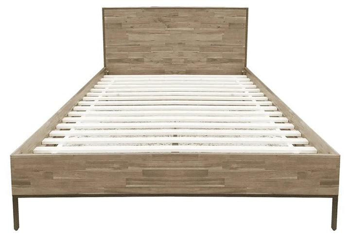 Hathaway Queen Bed in Drift Sand - queen bed frame by NPD - Whats New Furniture Portland OR
