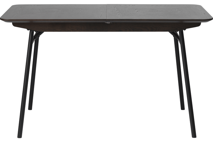 Latina Extendable Dining Table in Dark Oak - extendable oak dining table by Unique - Whats New Furniture Portland OR