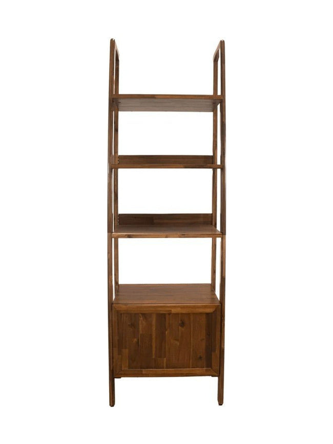 Remix Bookcase - side angle - mid-century modern bookcases - Whats New Furniture Portland OR