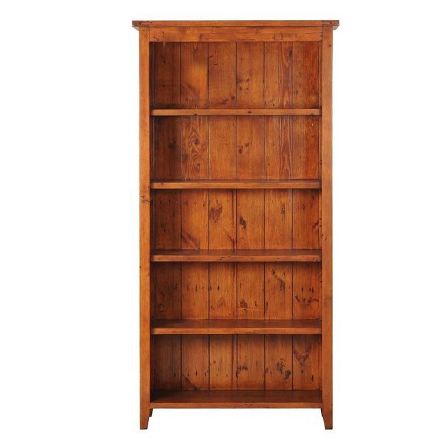 Lifestyle Bookcase in African Dusk - reclaimed wood bookcase by LH Imports - Whats New Furniture Portland OR