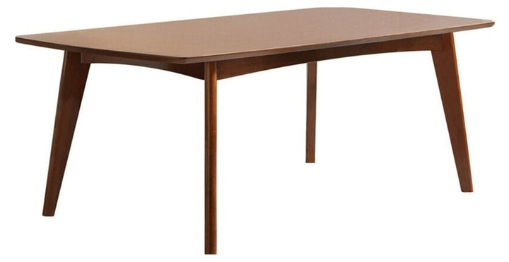Malone Large Dining Table in walnut - extendable walnut dining table by Coaster - Whats New Furniture Portland OR