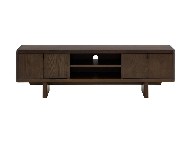 Natu Low Media Console in Espresso Oil - espresso oil media console by Unique Furniture - Whats New Furniture Portland OR