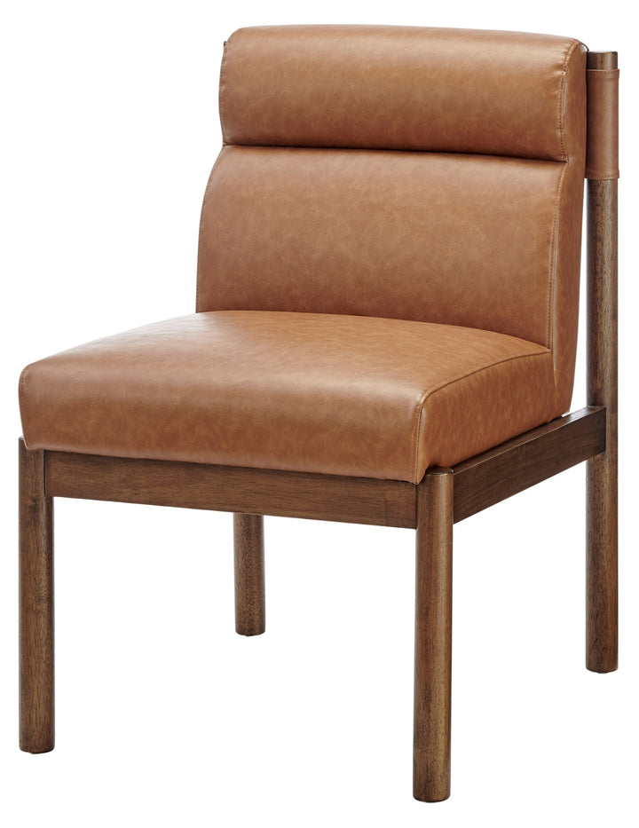 Micah Dining Side Chair in Vintage Cider, three-quarter angle - Whats New Furniture