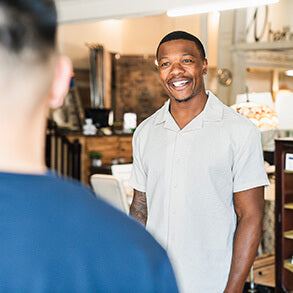 The friendly team at What’s New Furniture, a top-rated Portland furniture store.