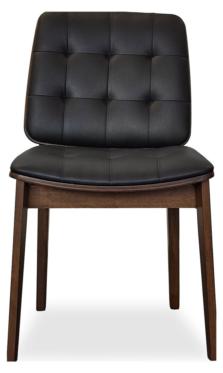 Redbridge Dining Chair in black - tufted dining chair by Coaster - Whats New Furniture Portland OR